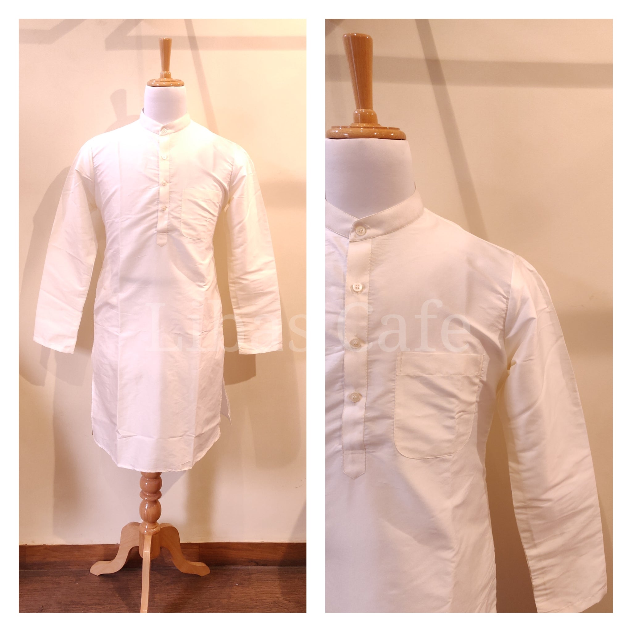 Ivory Silk Kurta